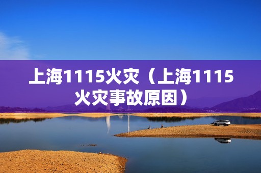 上海1115火灾（上海1115火灾事故原因）