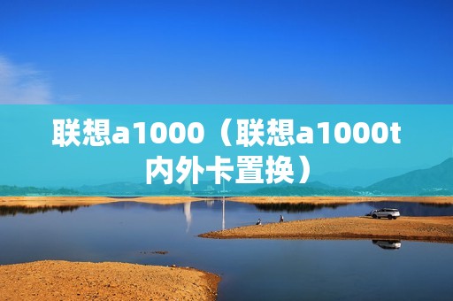 联想a1000（联想a1000t内外卡置换）