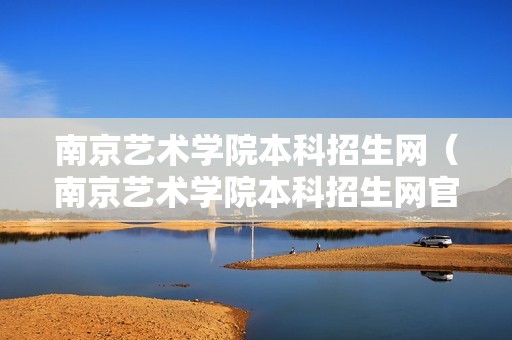 南京艺术学院本科招生网（南京艺术学院本科招生网官网首页）